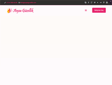 Tablet Screenshot of anjeaguzellik.com